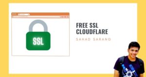 Get Free SSL | Security using Cloudflare | Sahad Sarang