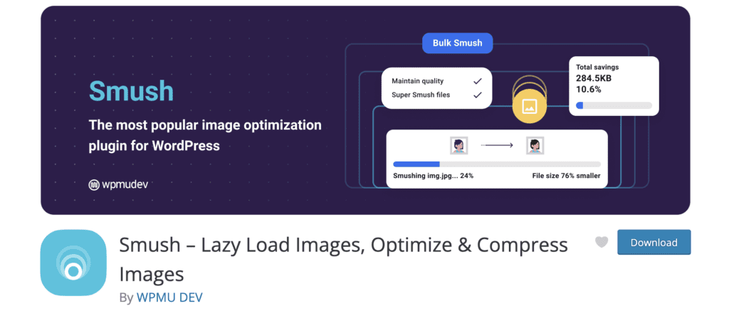 WP Smush - Lazy Load Images, Optimize & Compress Images