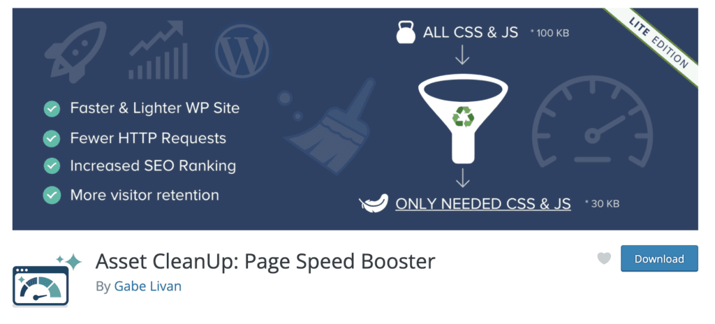 Asset CleanUp: Page Speed Booster
